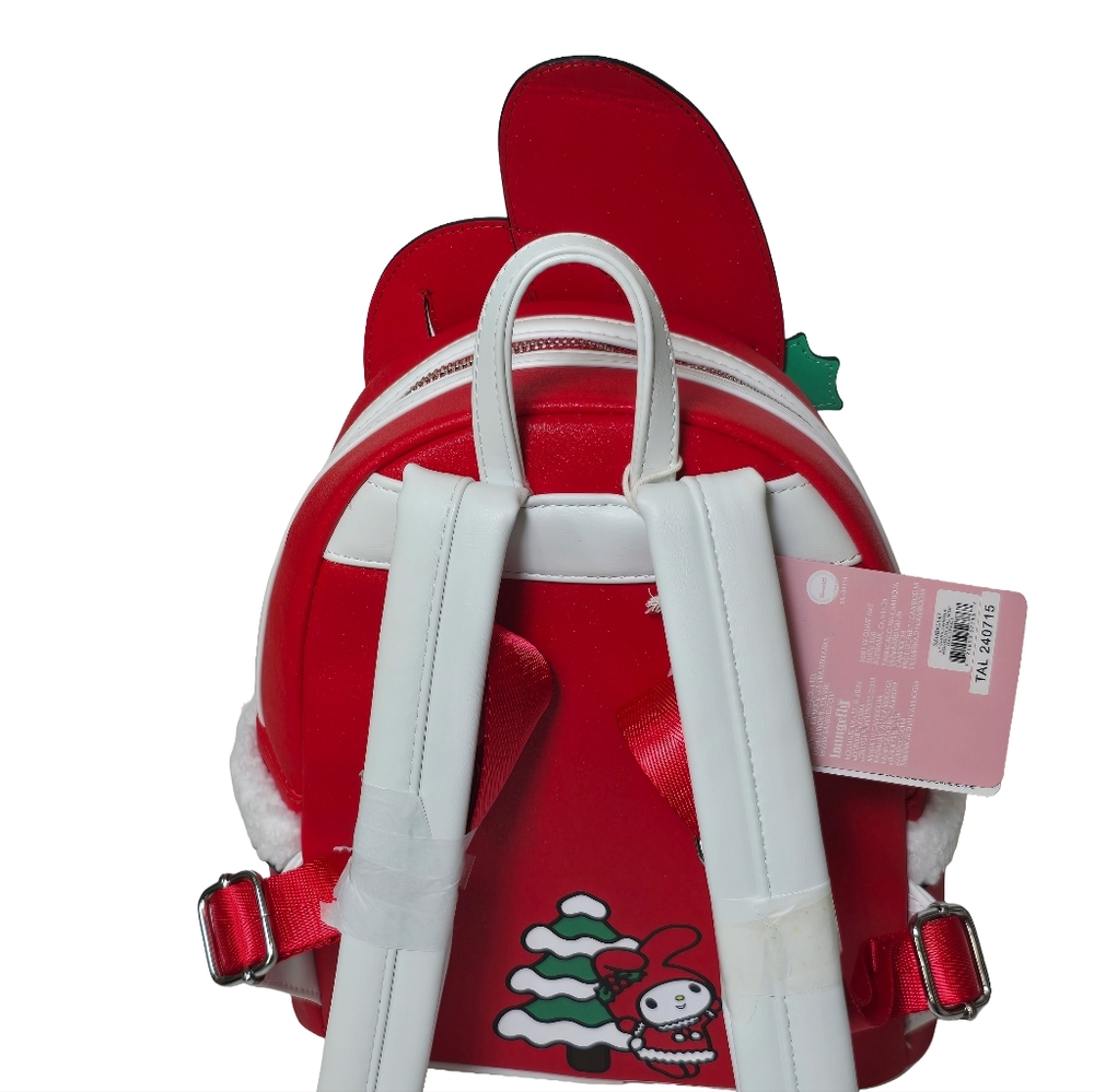 Loungefly Sanrio Winter Wonderland My Melody Mini Backpack Nwt - Picture 4 of 7